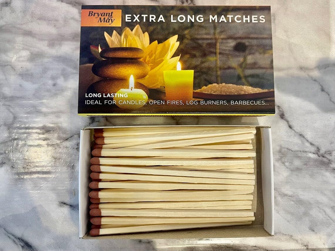 Bryant & May Bryant X-Long Match-1 Box, Wood, Pack of 1