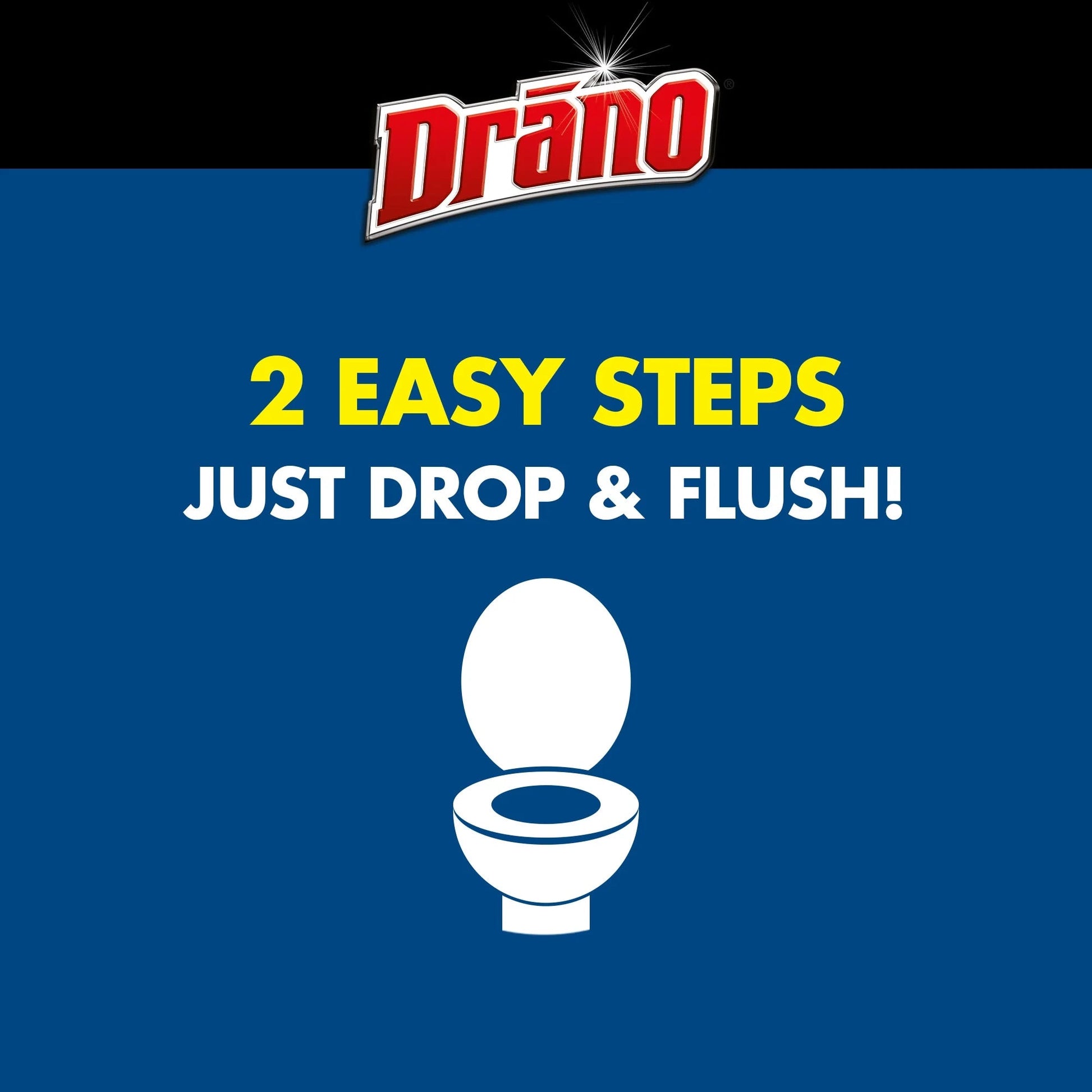 Drano Advanced Septic Treatment, Monthly Flushable Septic Tank Enzyme Care, 4.5 Oz, 3 Count