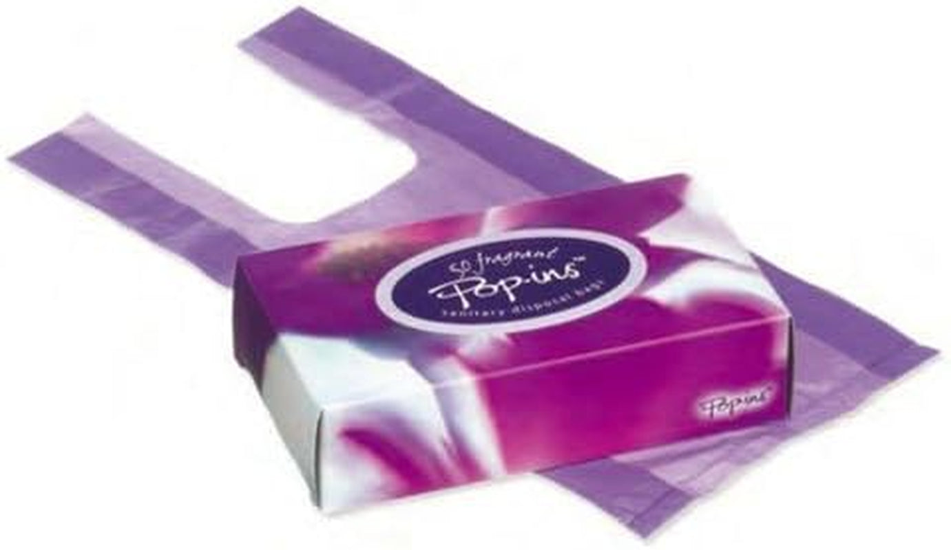 Pop-Ins 50 Fragrant Sanitary Disposal Bags X 16 Packs