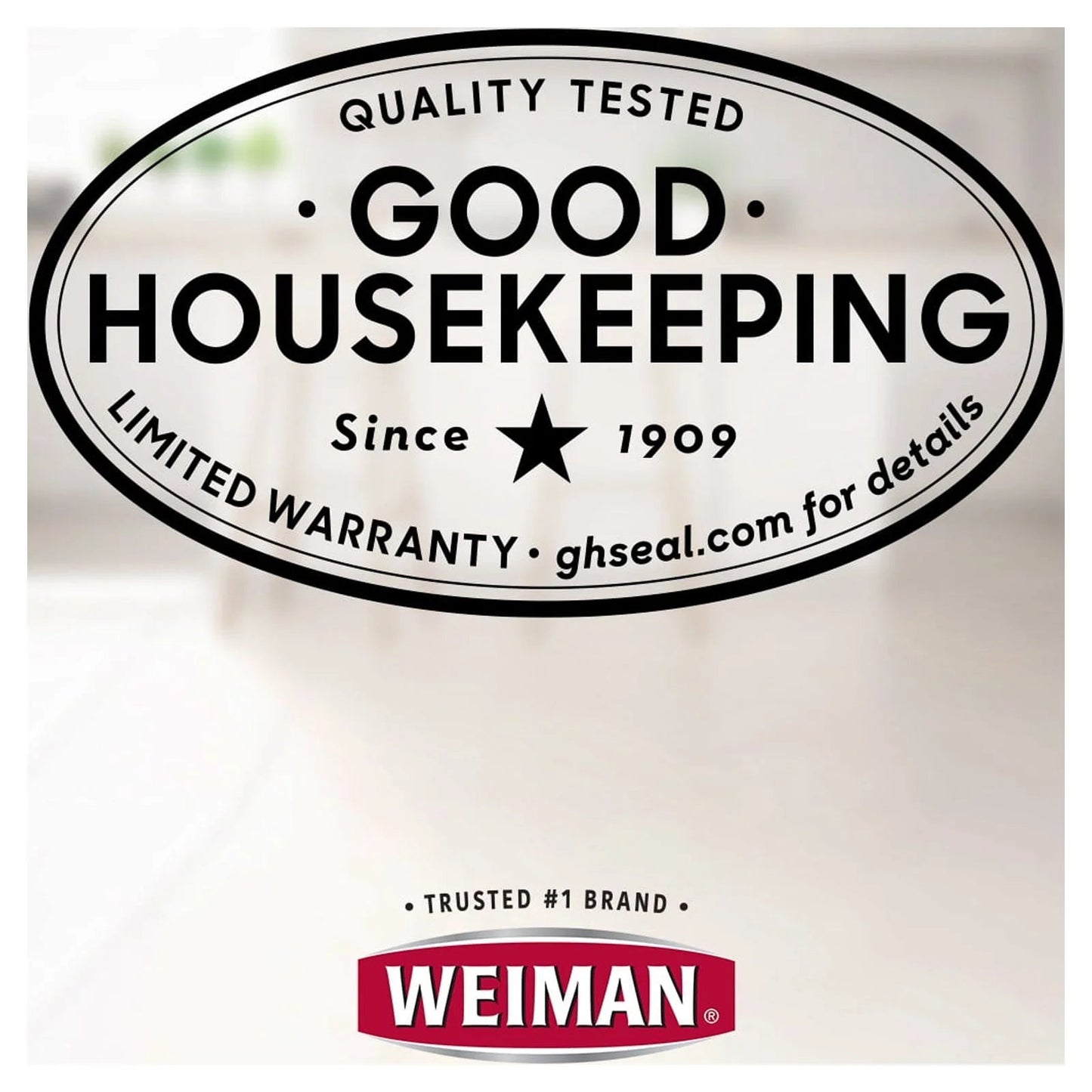 Weiman Stainless Steel Appliance Cleaning Wipes, Streak-Free Shine, 30 Count