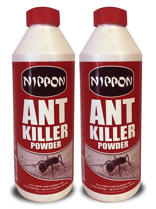 2 X Nippon Ant Killer Powder 500G Tubs