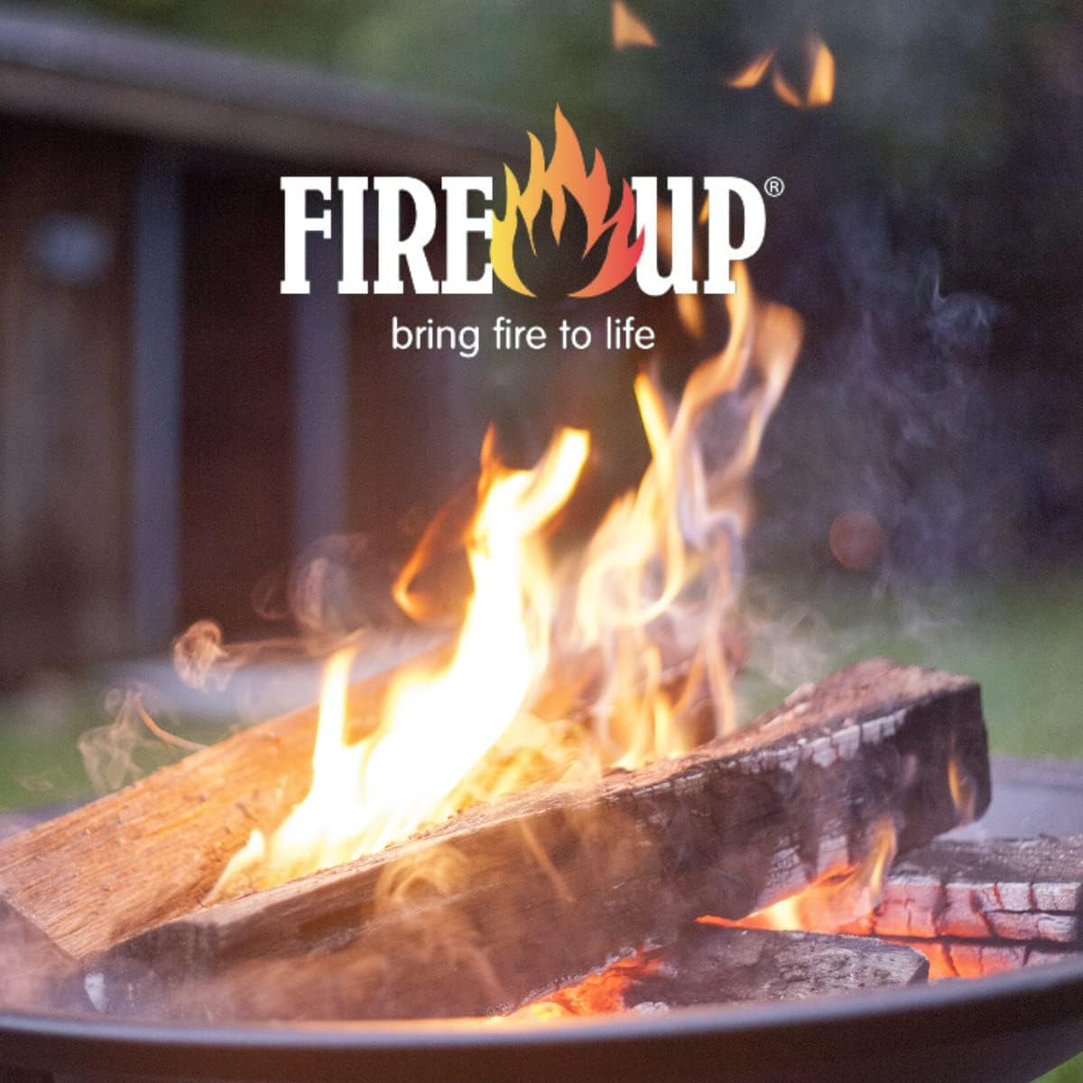 FIRE up Natural Sustainable Firelighters, Box of 200, Brown , 10681