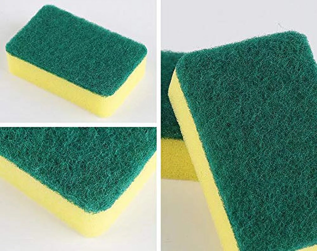 14Pcs Dish Sponge with Scrubber, Esponjas De Fregar Platos, Dish Sponge for Wash Dish, Magic Eraser Sponge, Scrubs Pad for Wash Dish, Sponge Scrubber, Dish Wash Scrubs Sponge for Wash Dish