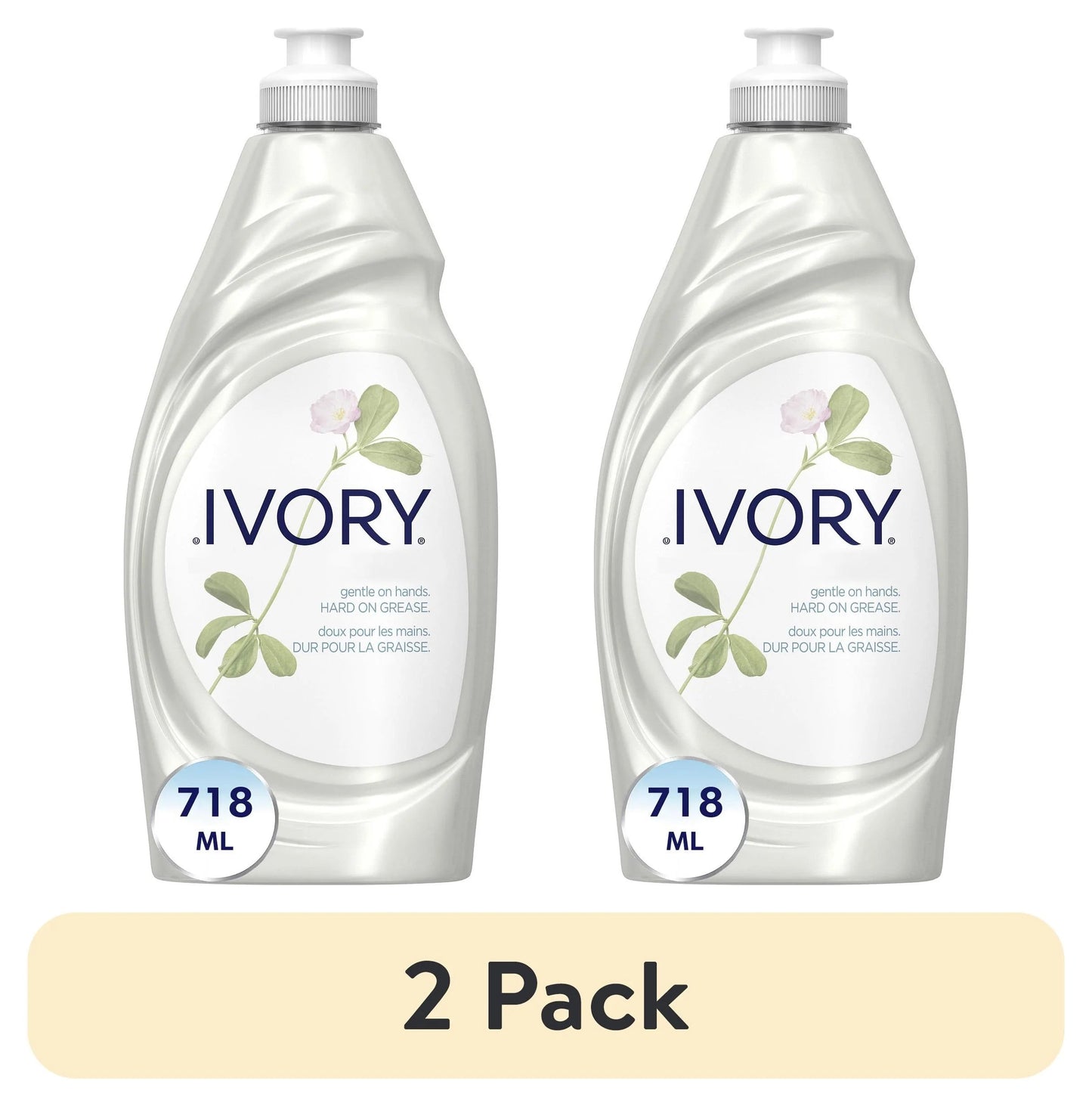 Ivory Ultra Concentrated Liquid Dish Soap, Classic Fresh Scent, 24 Fl Ounce