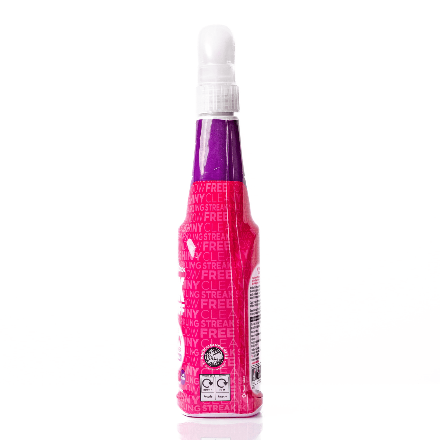 The Pink Stuff, Miracle Window and Glass Cleaner Spray, Rose Vinegar, 25.36 Fluid Ounce