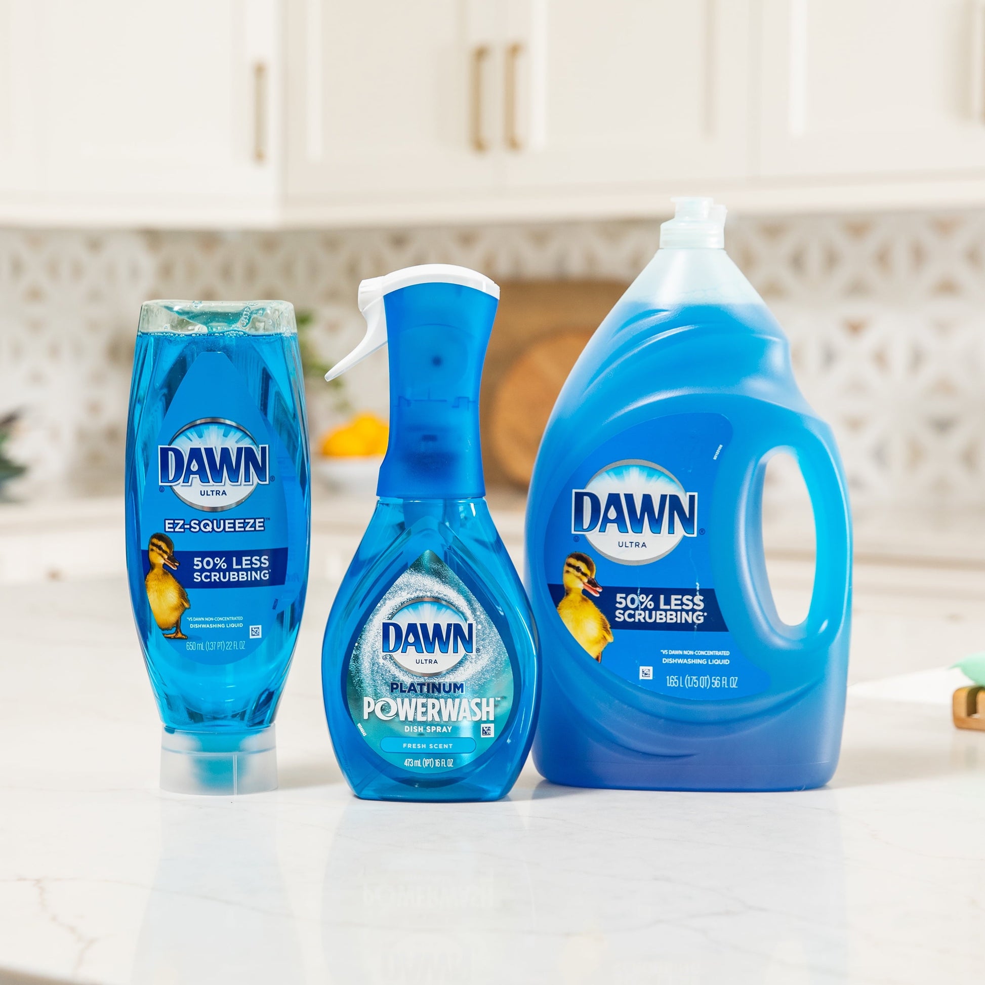 Dawn Ultra Dish Soap Liquid, Dishwashing Liquid, Grease Removal, Original, 70Oz