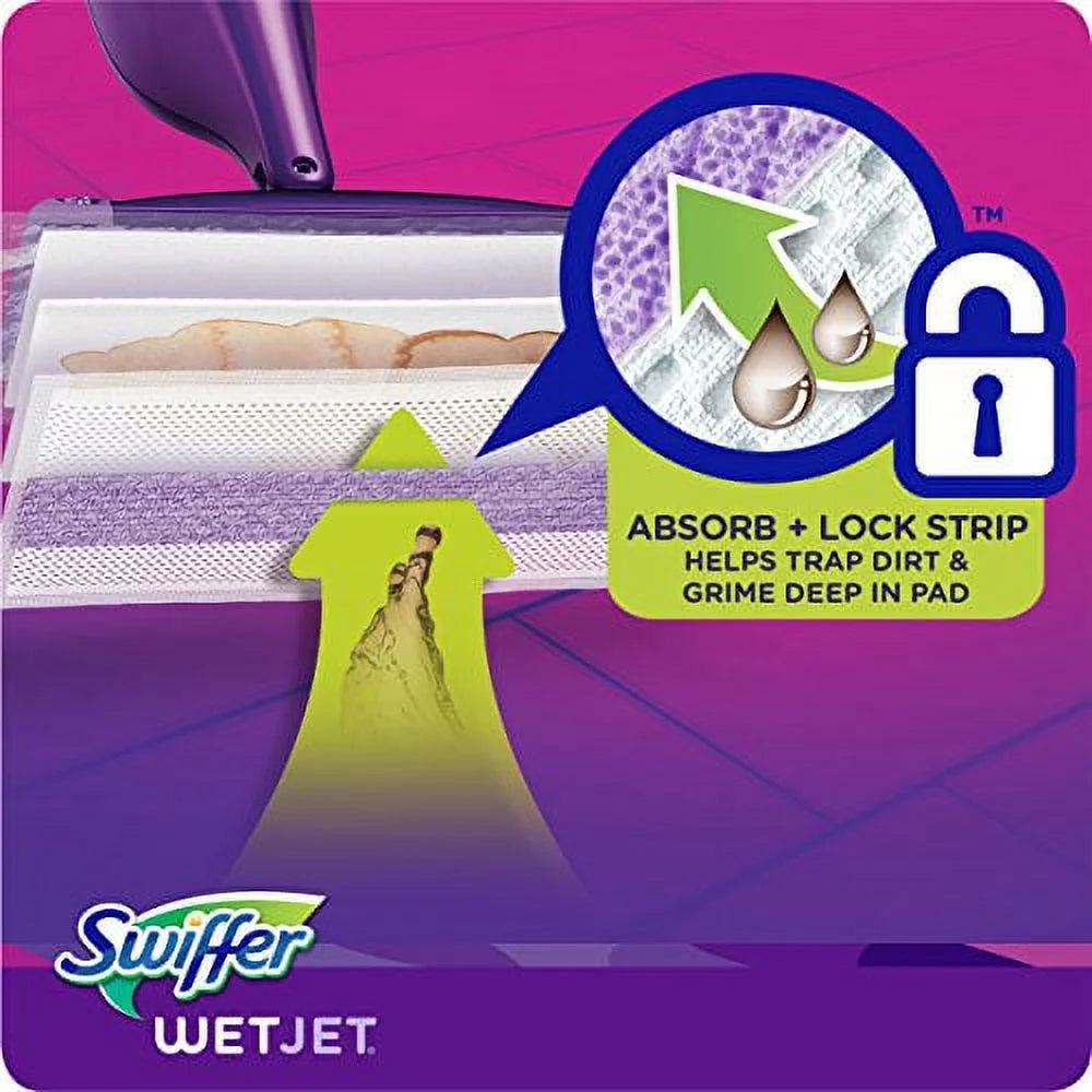 Swiffer for Wet Jet Power Mop Refills, 12 Ct