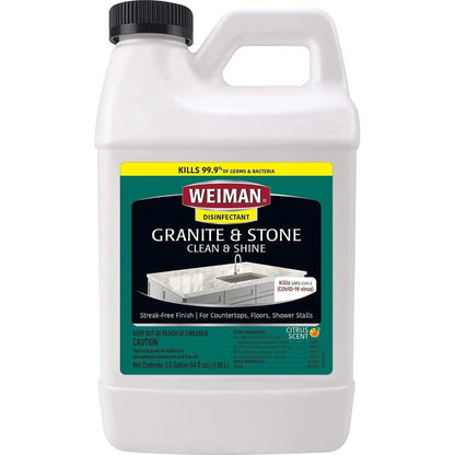 Weiman Granite Cleaner and Polish Refill - 64 Ounc