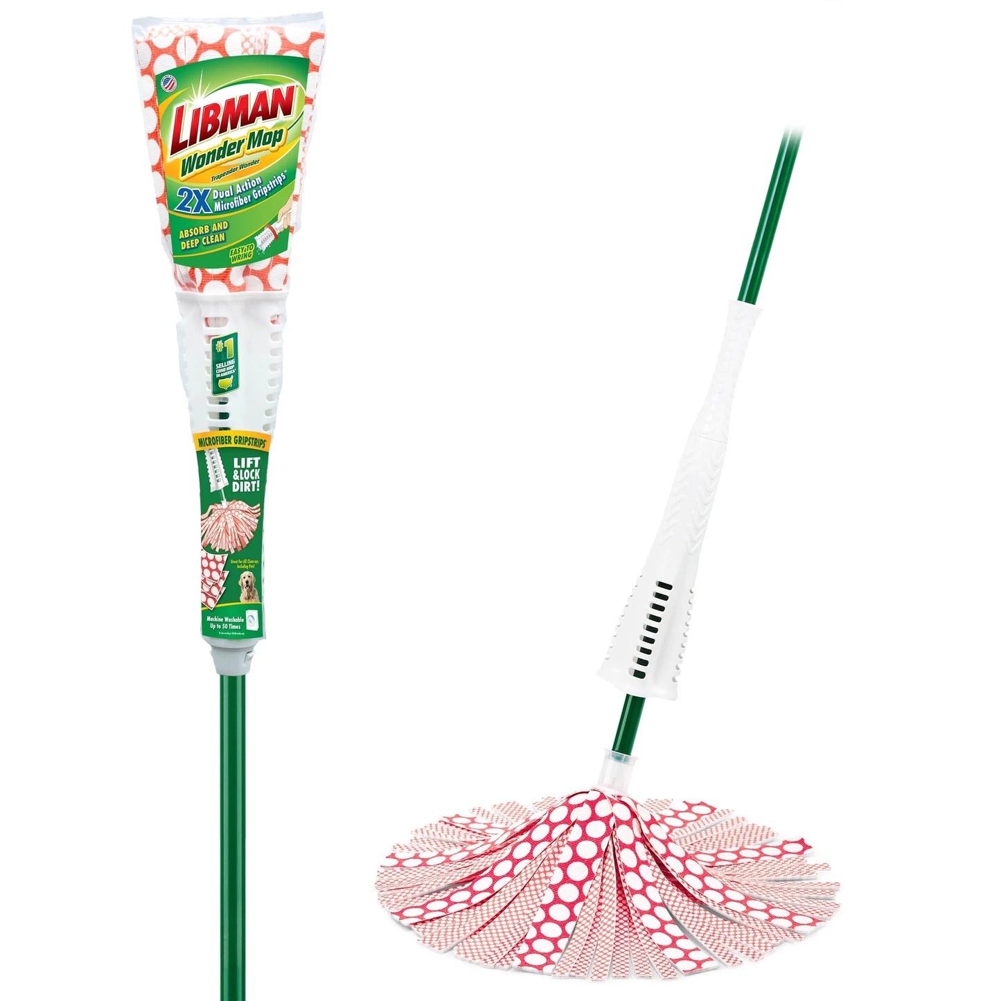 Libman Wonder Mop - 2 Pack