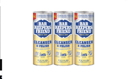 Bar Keepers Friend Cleanser Powder, 21 Ounce