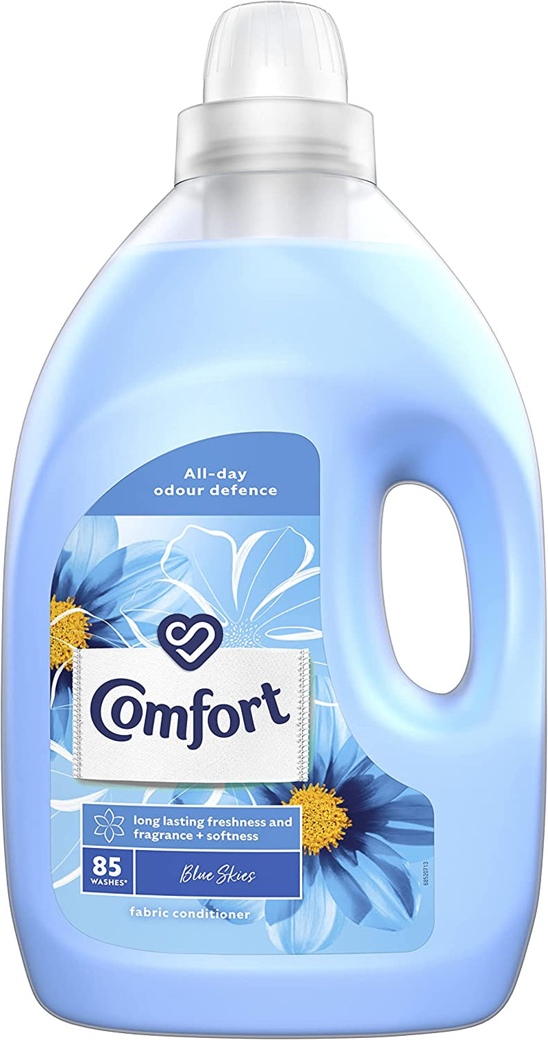 Comfort Sunshiny Days Fabric Conditioner with Stay Fresh Technology for 100 Days of Freshness + Fragrance* 160 Wash 4800Ml, Pack of 1