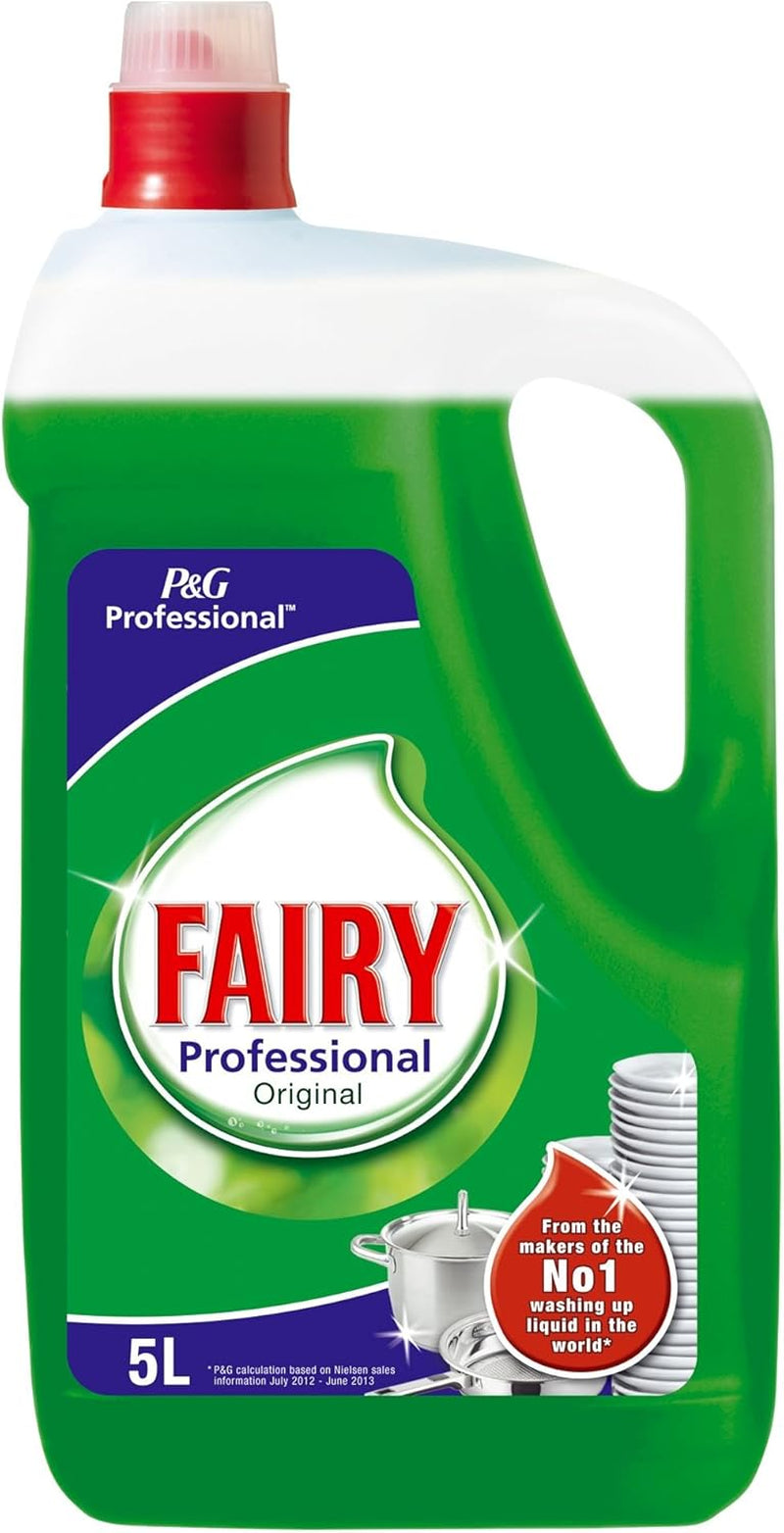 ( 5Ltr Pack ) Fairy Professional Washing up Liquid Original 5L