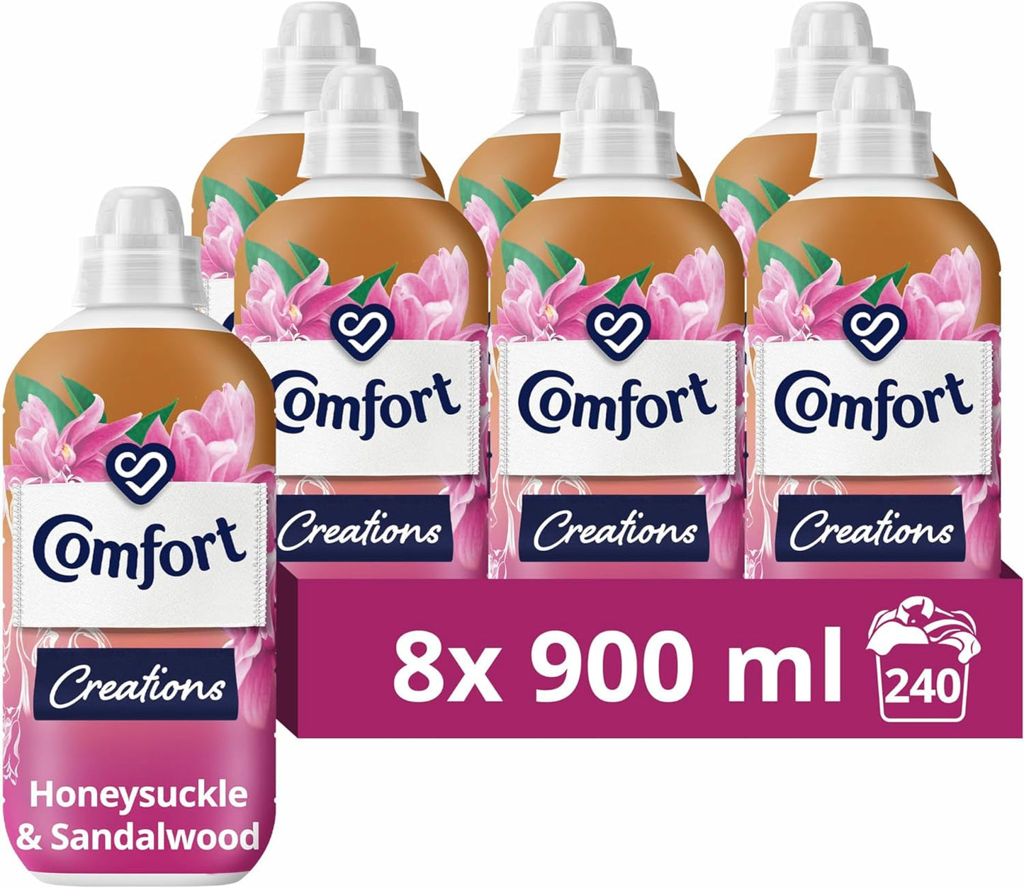 Comfort Sunshiny Days Fabric Conditioner with Stay Fresh Technology for 100 Days of Freshness + Fragrance* 160 Wash 4800Ml, Pack of 1