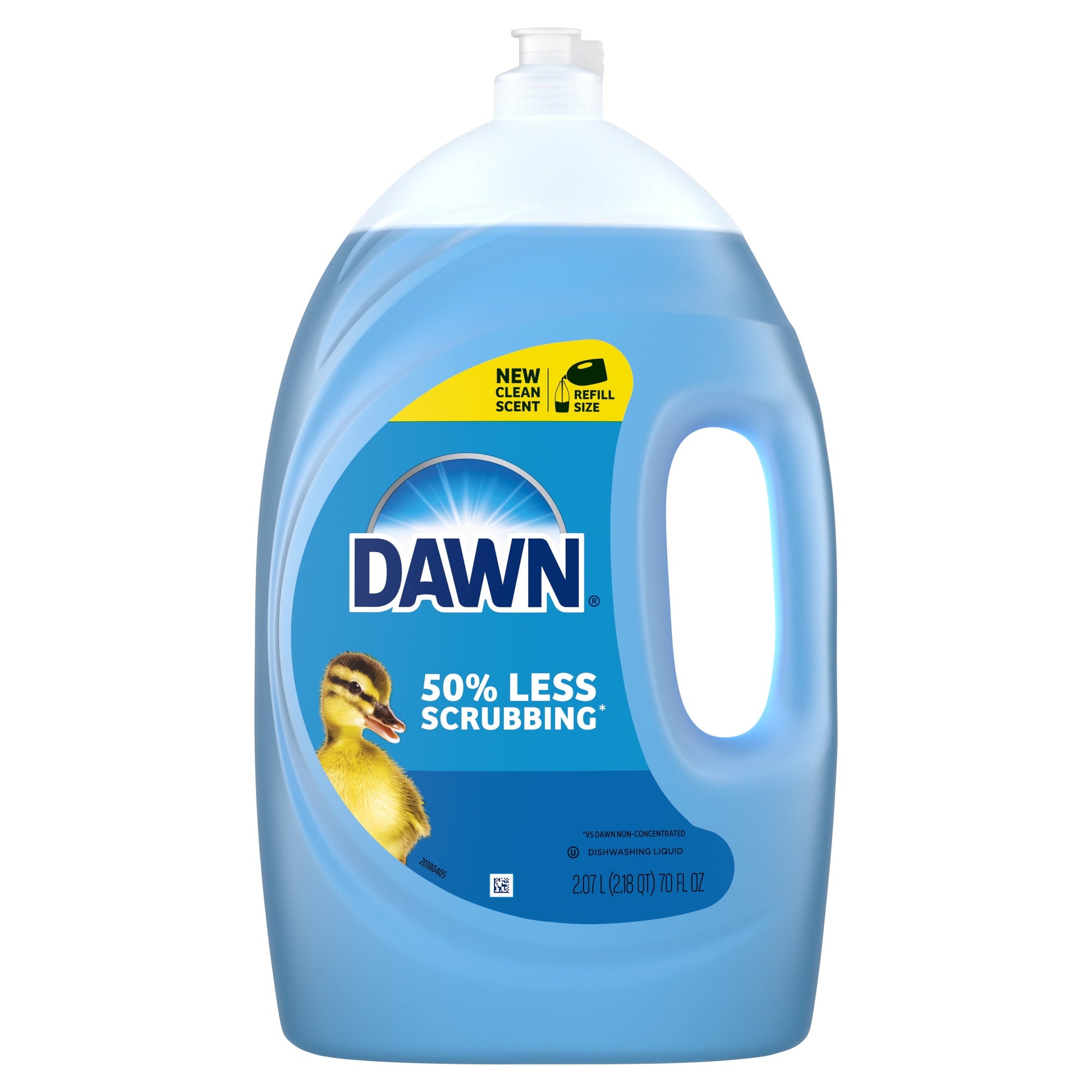 Dawn Ultra Dish Soap Liquid, Dishwashing Liquid, Grease Removal, Original, 70Oz