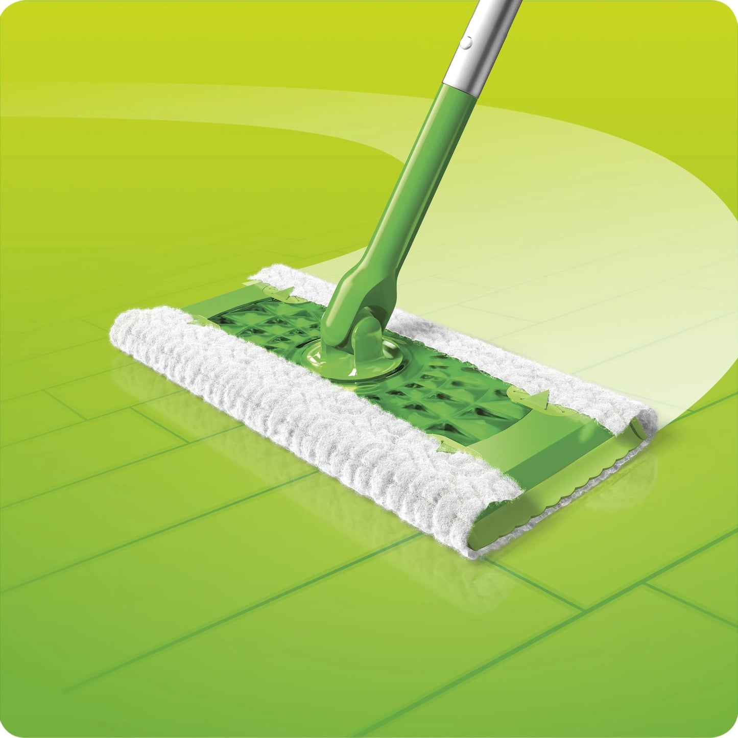 Swiffer Sweeper Pet Heavy Duty Dry + Wet All Purpose Floor Mopping and Cleaning Starter Kit Includes 1 Mop, 10 Refills