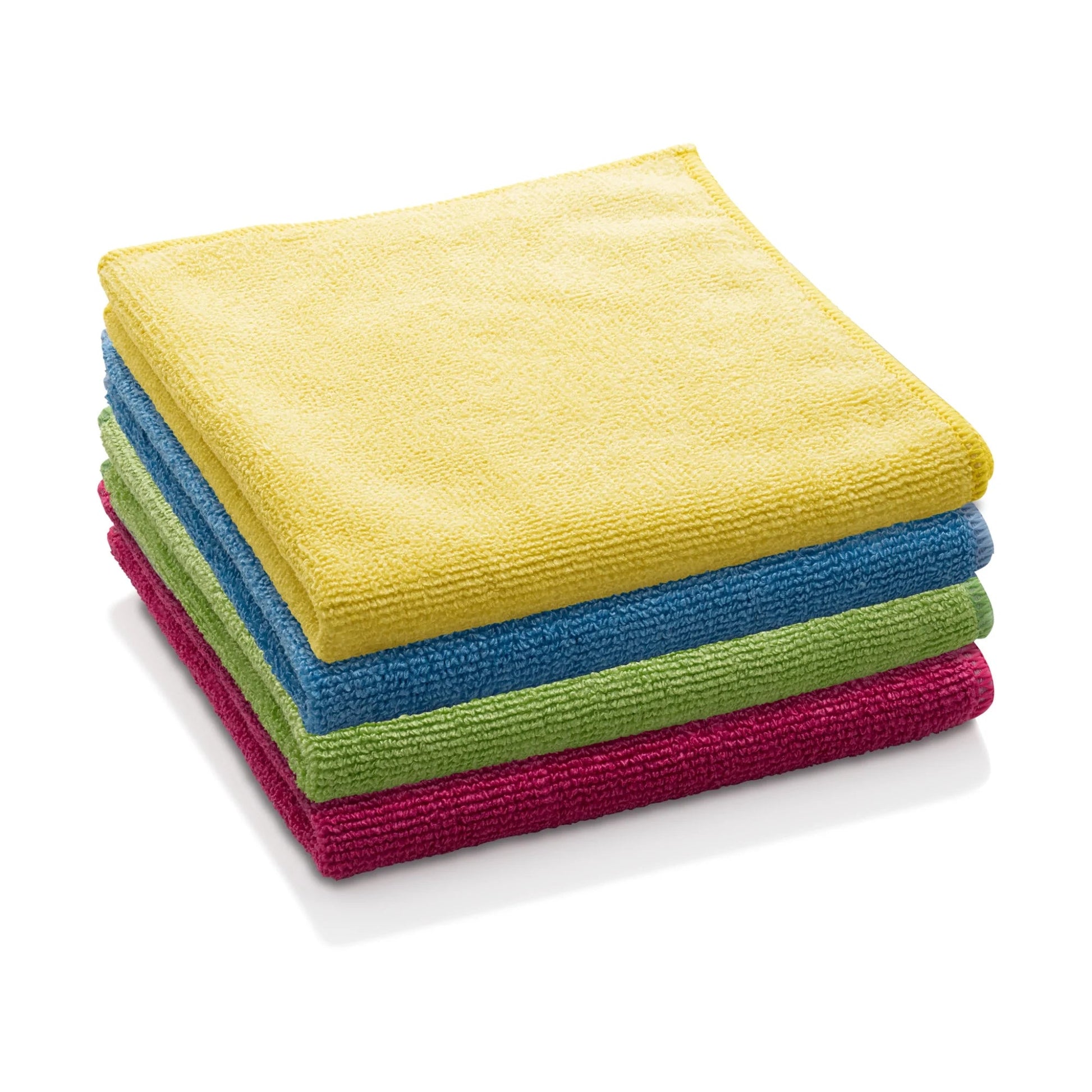 E-Cloth General Purpose Cleaning Cloth, Premium Microfiber Cleaning Cloth, 100 Wash Guarantee, Assorted Colors, 4 Pack