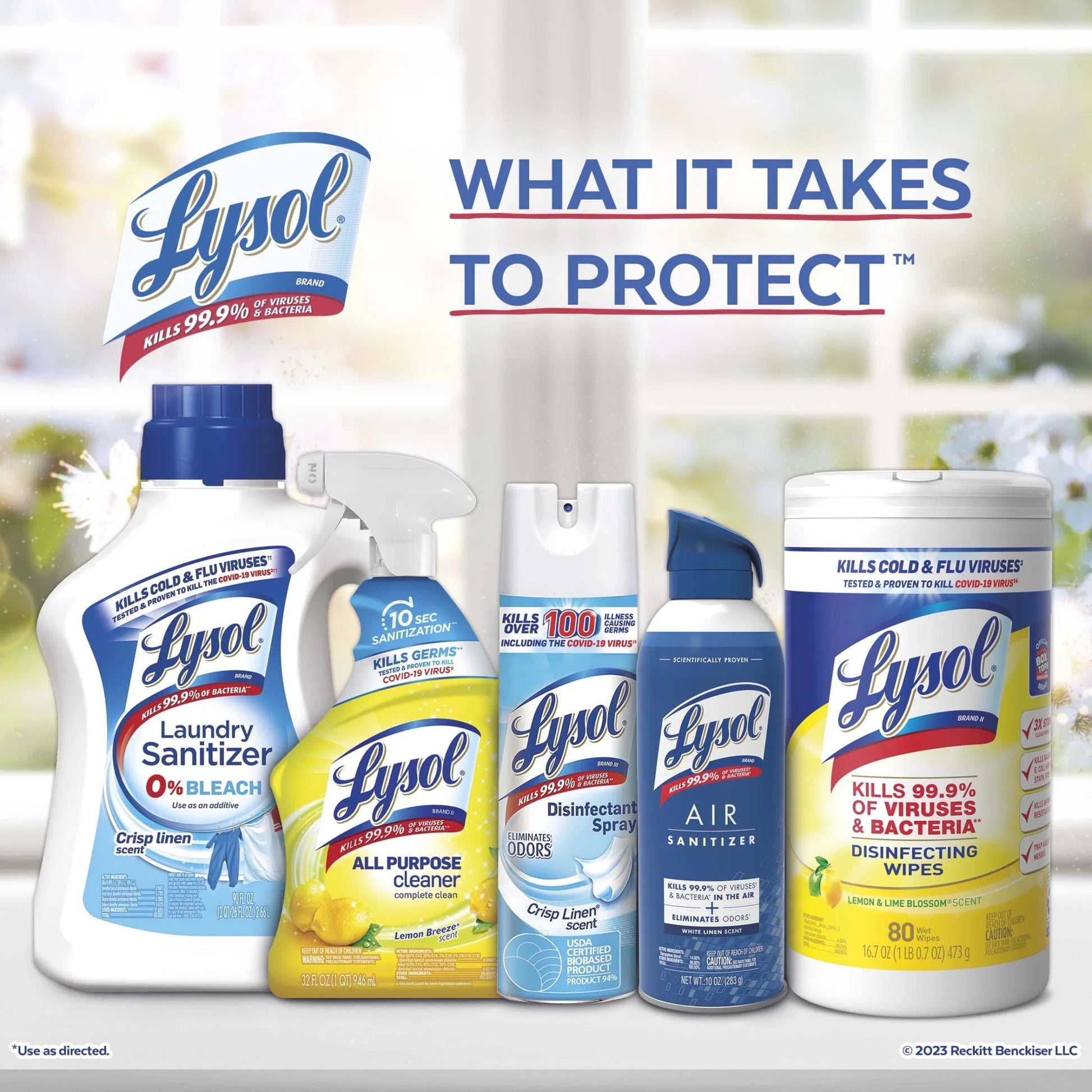 Lysol® Multi-Surface Cleaner - Pourable Brand New Day™ Coconut & Sea Minerals 9/28 Oz.