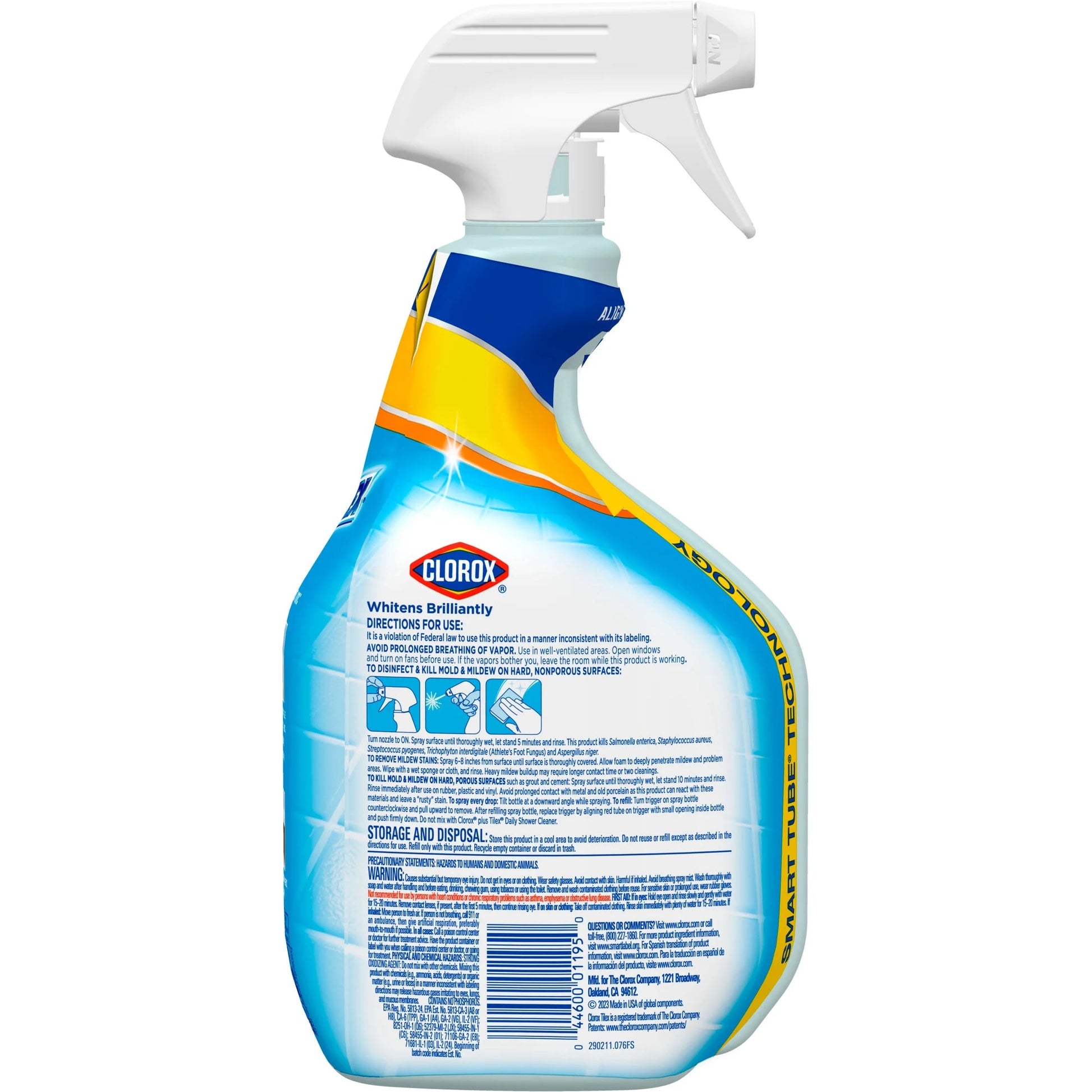 Clorox plus Tilex Mold and Mildew Remover Bathroom and Shower Cleaner Spray, 32 Oz