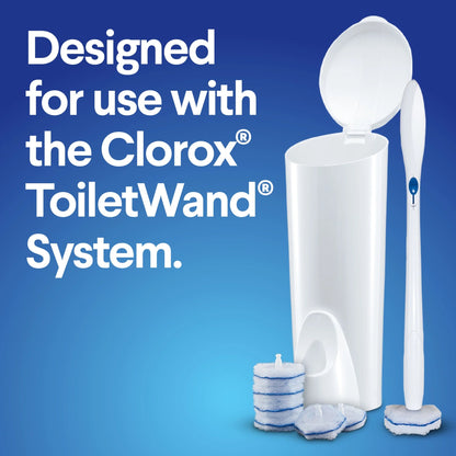 Clorox Toiletwand Disinfecting Brush Refills, Toilet Bowl Cleaner Disposable Wand Heads, 10 Count