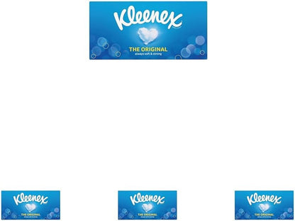 Kleenex Mansize Tissues - 12 Box Pack (1080 Tissues Total)