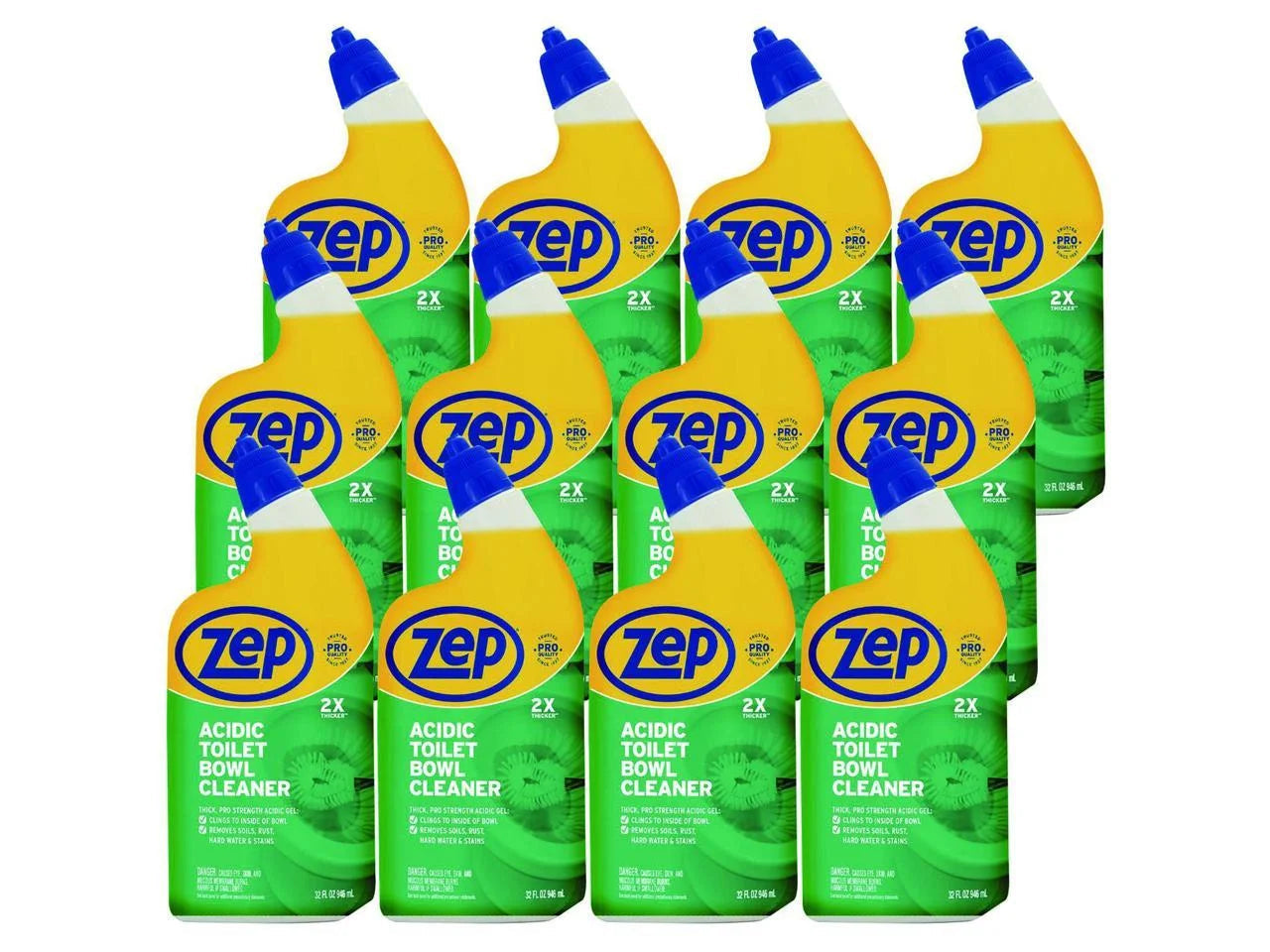 Zep Acidic Toilet Bowl Cleaner, 32 Fl Oz