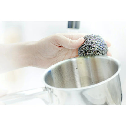 Scotch-Brite Stainless Steel Scrubbers, 3 Scrubbers