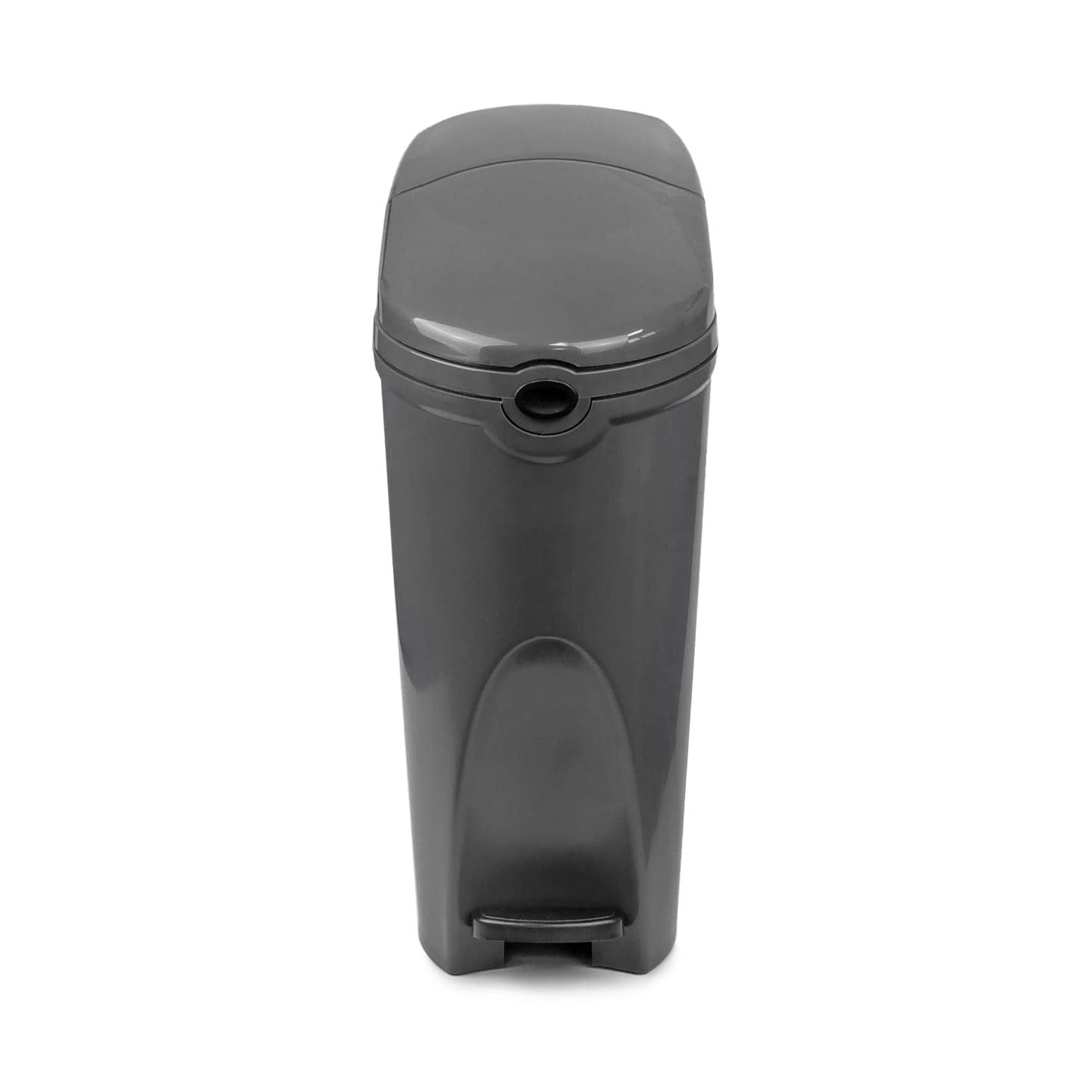 Sanitary Bin 20 Litre Feminine Hygiene Sani Waste Bins Female Toilet Disposal | Grey ABS Plastic