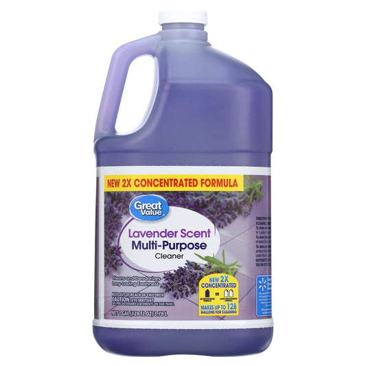 Great Value Multi-Purpose Cleaner, Lavender Scent, 128 Fl Oz