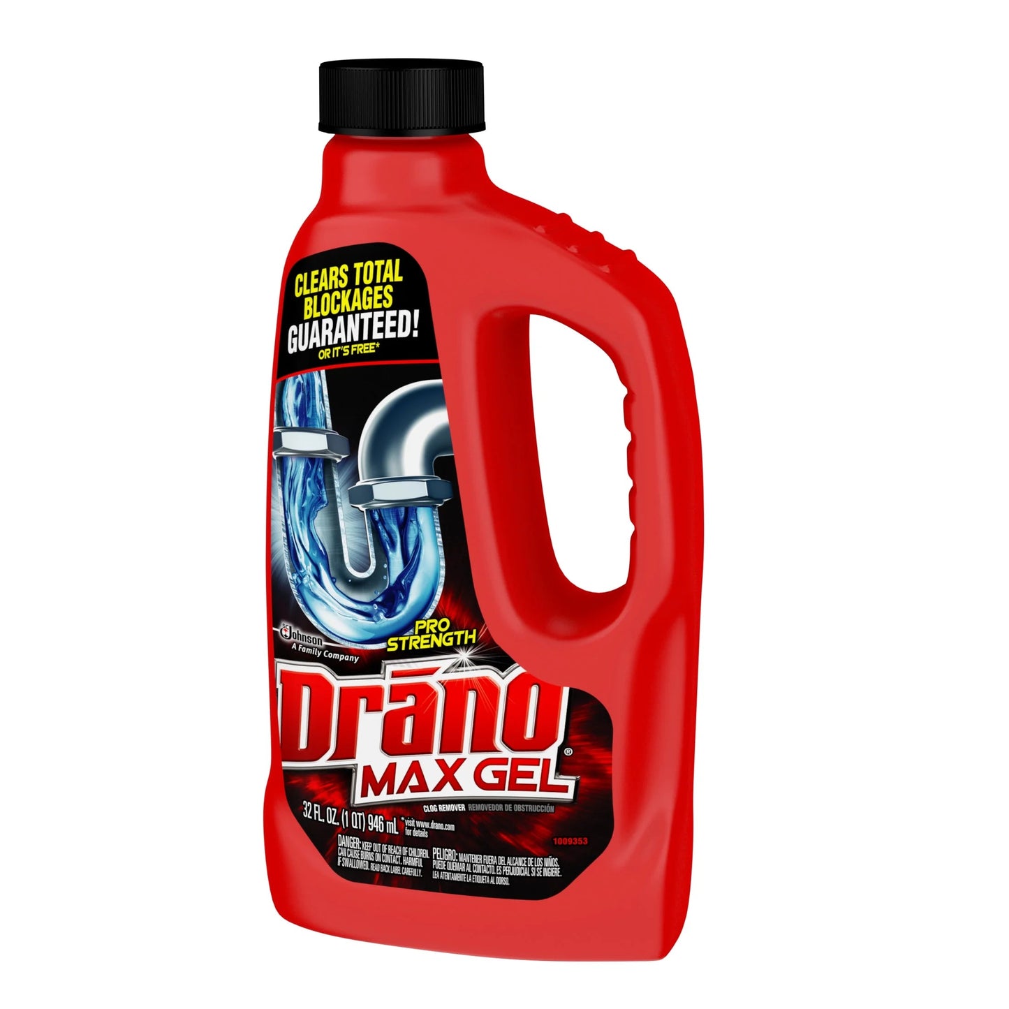 Drano Max Gel Drain Clog Remover, 32 Oz, 1 Count