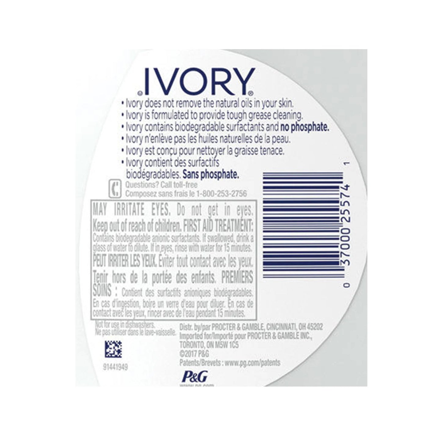 Ivory Ultra Concentrated Liquid Dish Soap, Classic Fresh Scent, 24 Fl Ounce