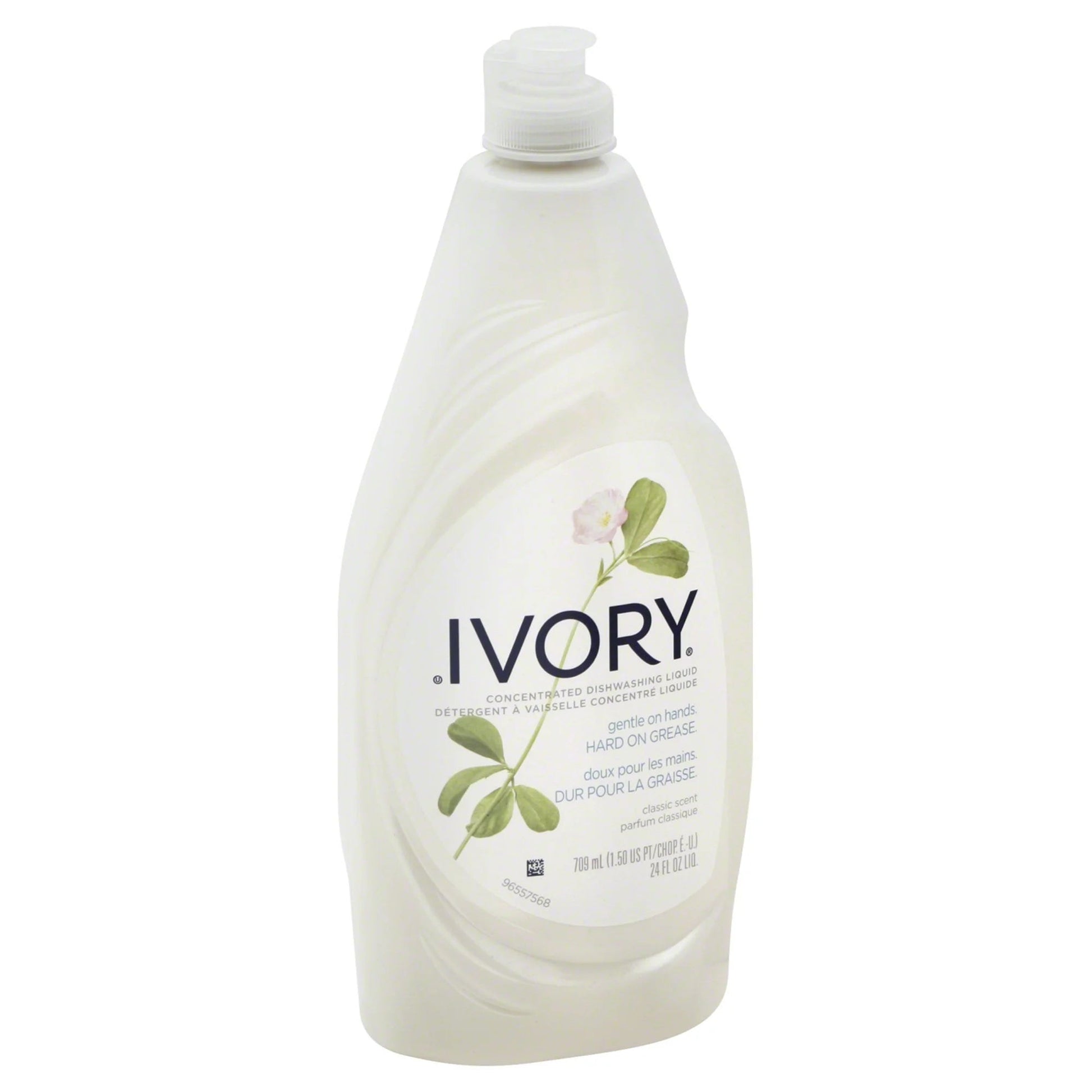 Ivory Ultra Concentrated Liquid Dish Soap, Classic Fresh Scent, 24 Fl Ounce