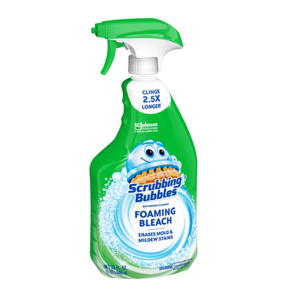 Scrubbing Bubbles Foaming Bleach Bathroom Cleaner, Fresh Scent, Trigger Bottle, 32 Oz, 1 Count