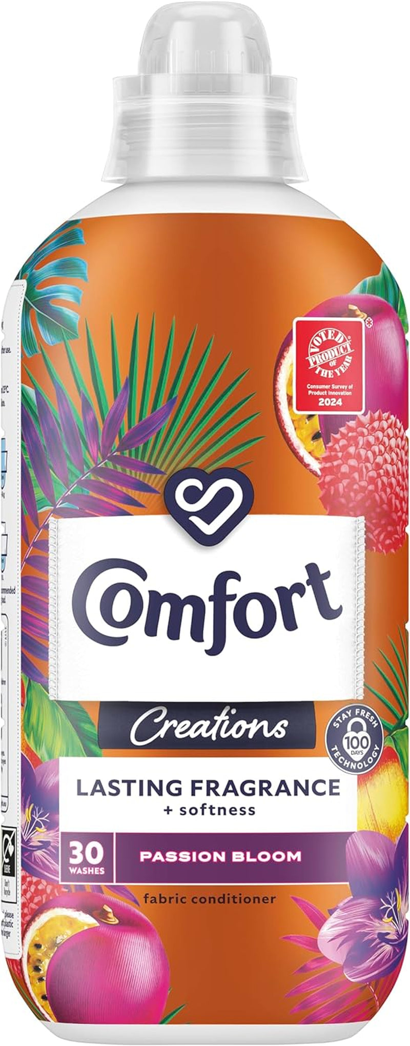 Comfort Sunshiny Days Fabric Conditioner with Stay Fresh Technology for 100 Days of Freshness + Fragrance* 160 Wash 4800Ml, Pack of 1