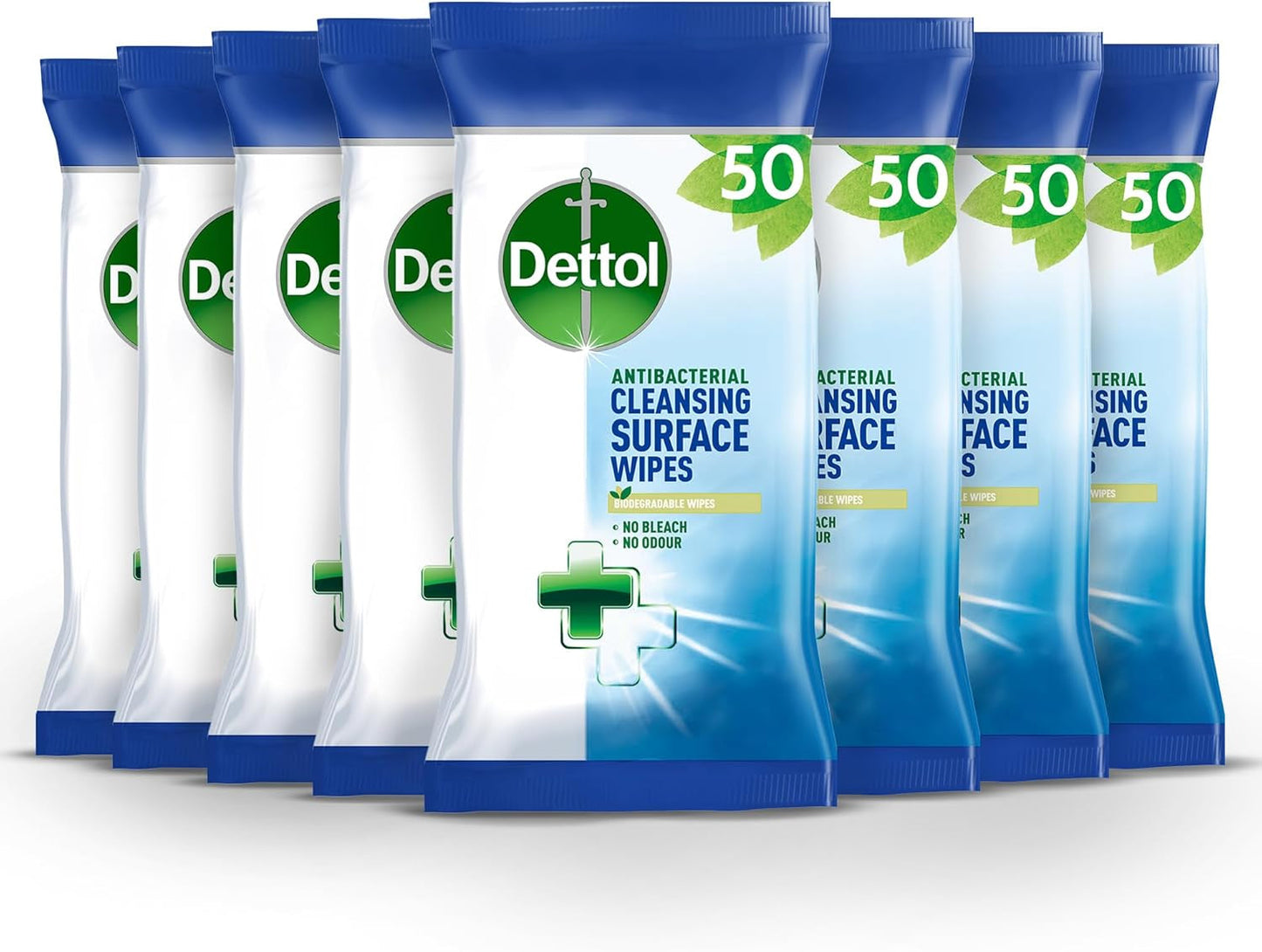 Dettol Antibacterial Multi-Surface Cleaning Wipes, 756 Count (6X126), Large Value Pack, Household Disinfectant, Kills 99.99% of Germs, Essential for Home Hygiene