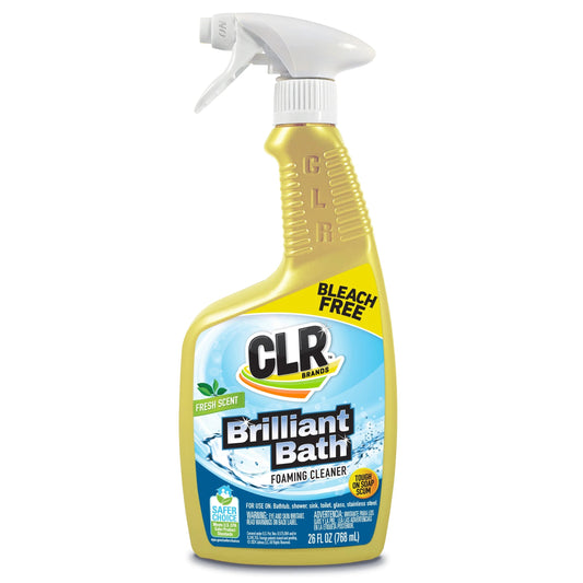 CLR Bath & Kitchen Multi-Surface Cleaner, Enhanced Formula Fresh Scent, 26 Oz