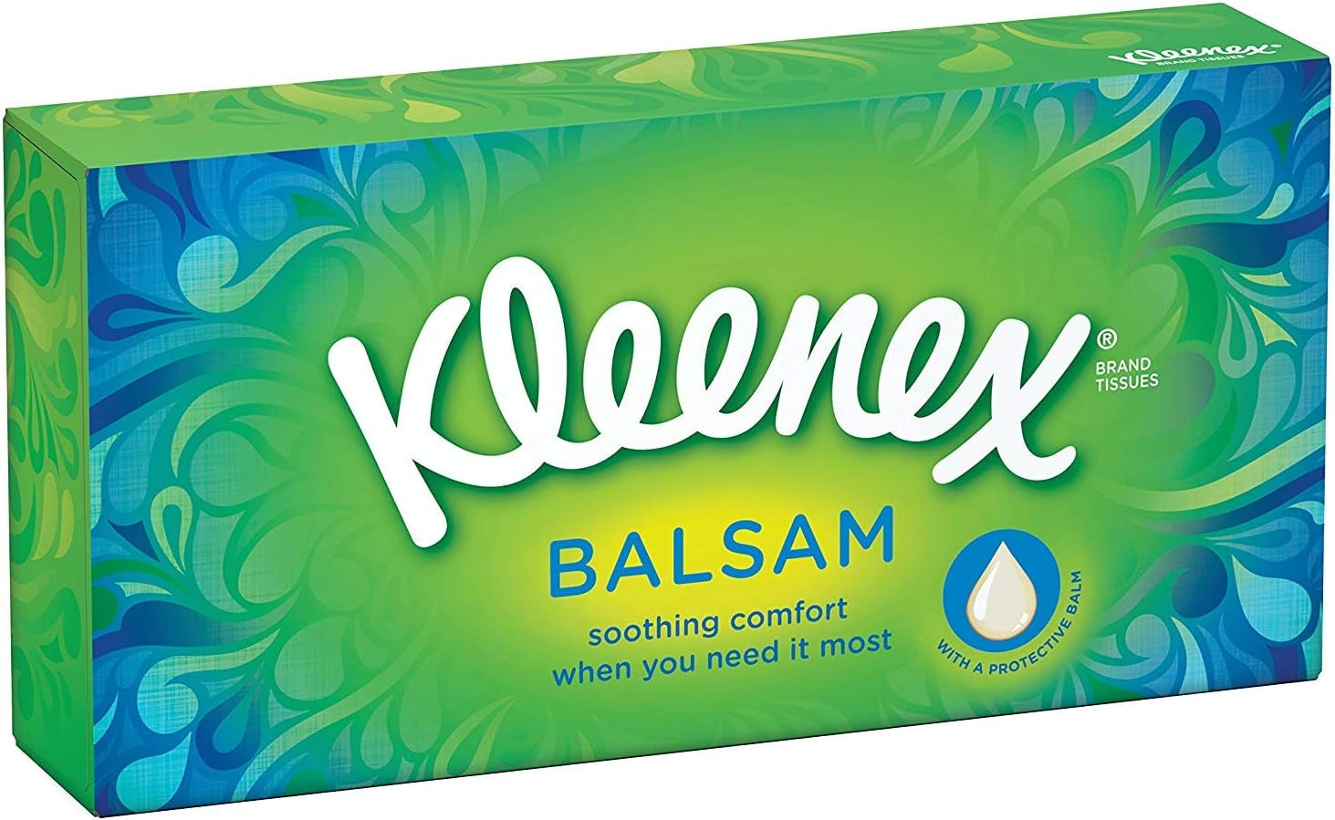 Kleenex Balsam 3 Ply Facial Tissues Superior Soothing Balm Care, 384 Count, Pack of 6, Cost270680(Packaging May Vary)