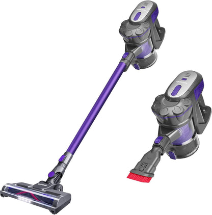 VYTRONIX NIBC22 Cordless Vacuum Cleaner 22.2V | 45 Minute Run Time | 3-In-1 Upright Handheld Stick Vacuum | Rechargeable Lithium-Ion Battery | Lightweight 2.3Kg