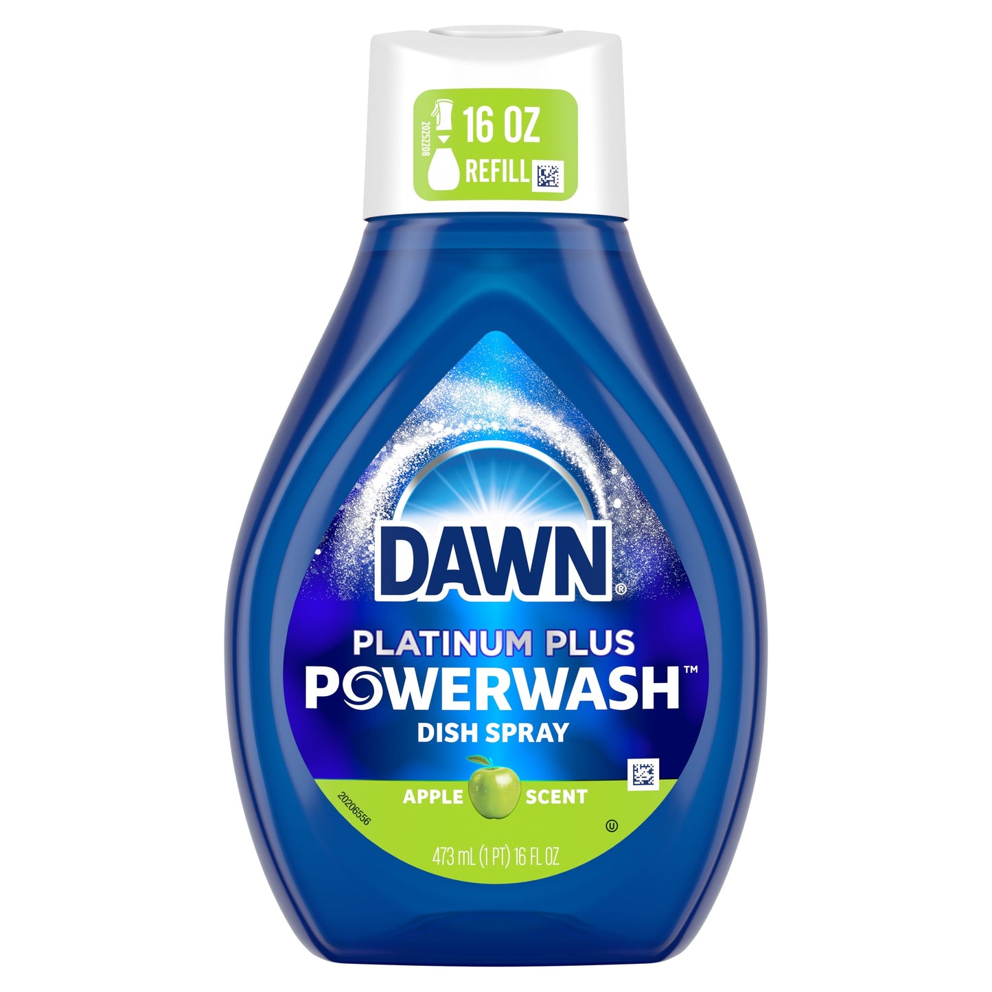 Dawn Powerwash Spray Refill, Dish Soap, Dishwashing Liquid, Apple, 1 Refill, 16 Fl Oz