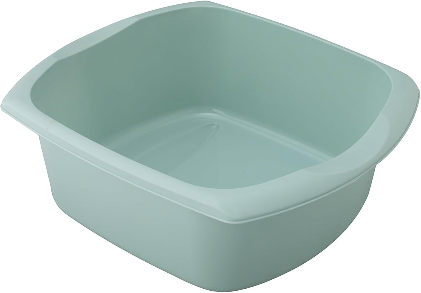 Addis Rectangular Washing up Bowl, Metallic, Large, 9.5 Litre