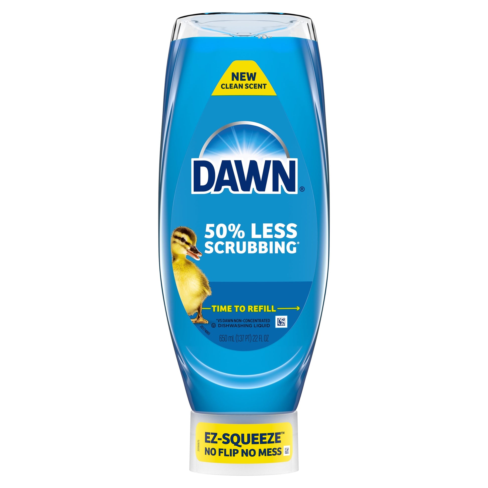 Dawn Ultra Ez-Squeeze Dish Soap Liquid, Dishwashing Liquid, Grease Removal, Original, 22Oz