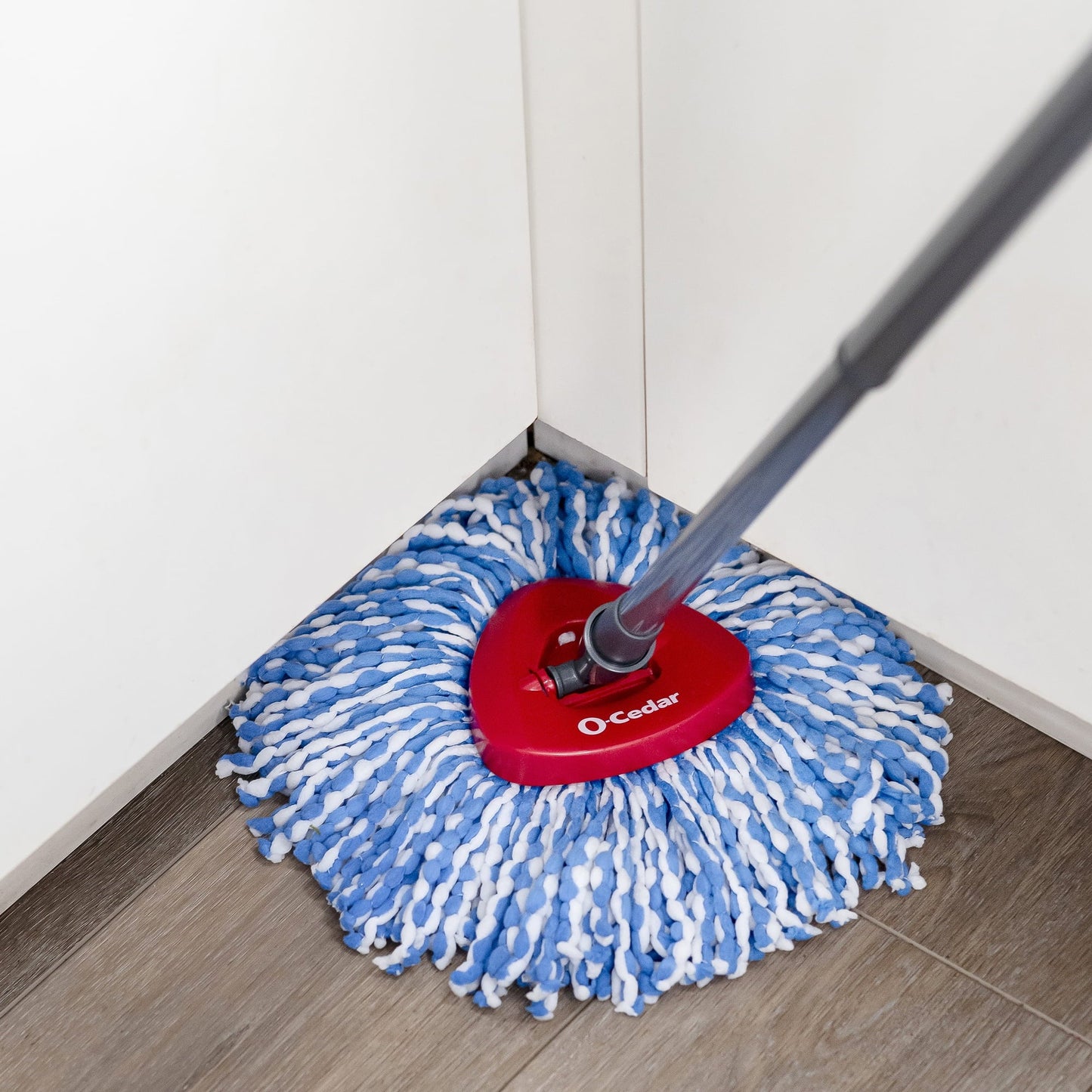 O-Cedar Rinseclean™ Clean Water Spin Mop and Bucket System | Clean with Clean Water | Removes 99% of Bacteria