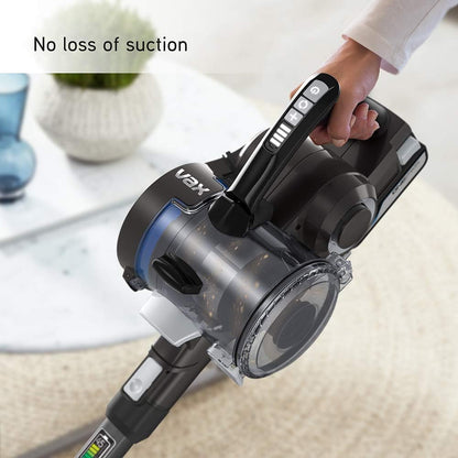 Vax Blade 4 Cordless Stick Vacuum Cleaner, up to 45Min Runtime, Powerful Performance with No Loss of Suction - CLSV-B4KS, Graphite, Black