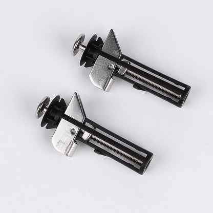 Toilet Seat Fittings Toilet Seat Fixings Toilet Seat Screws 2 Pcs Stainless Steel Nut Screw Toilet Cover Maintenance Accessories Universal Long (2 Pcs)