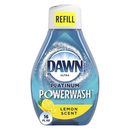 Dawn Powerwash Spray Refill, Dish Soap, Dishwashing Liquid, Lemon, 1 Refill, 16 Fl Oz