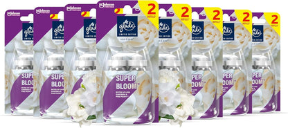 Glade Sense & Spray Air Freshener Refill, Motion Activated Automatic Odour Eliminator for Home, Clean Linen, Duo Pack (2 X 18Ml)