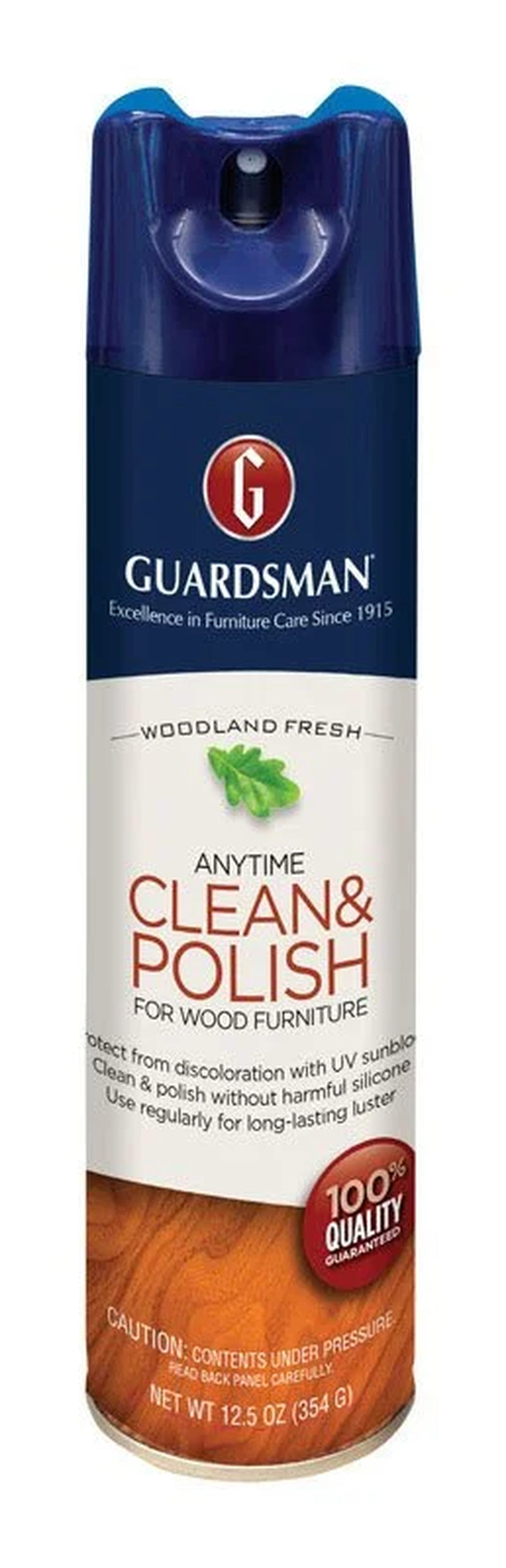 Guardsman Deep Clean - Purifying Wood Cleaner - 12.5 Oz Streak Free, Doesn'T Attract Dust 460500