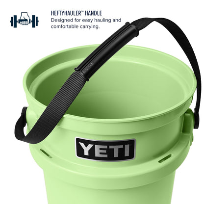 YETI Loadout 5-Gallon Bucket, Impact Resistant Fishing/Utility Bucket, Rescue Red