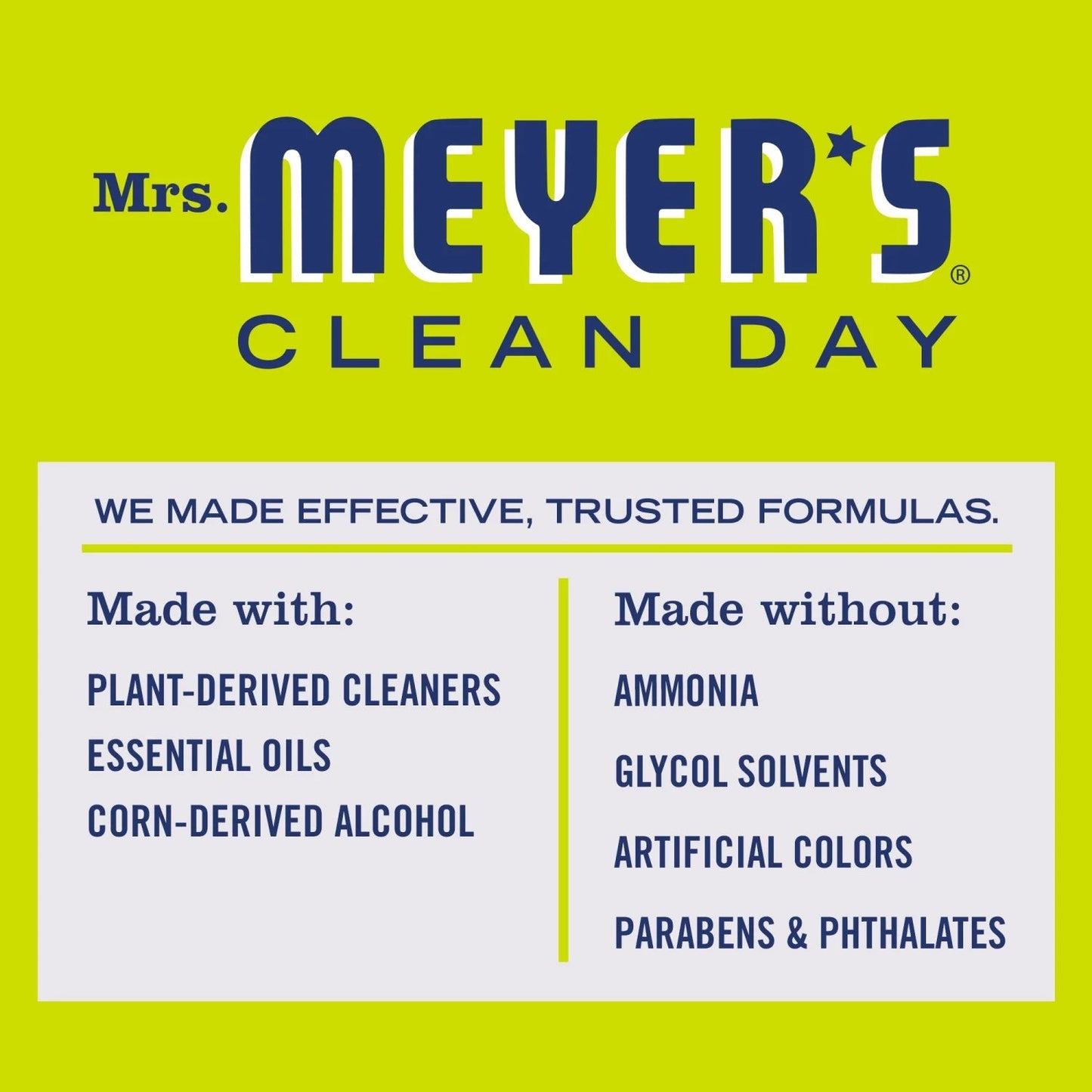 Mrs. Meyer'S Clean Day Glass Cleaner, Lemon Verbena Scent, 24 Ounce Bottle