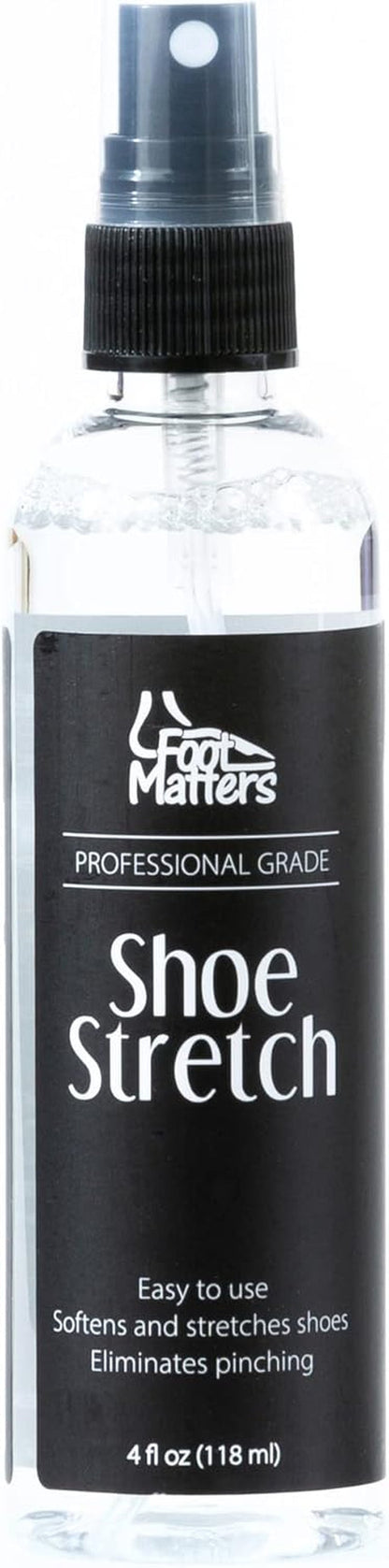 Footmatters Professional Boot & Shoe Stretch Spray – Softener & Stretcher for Leather – 4 Oz