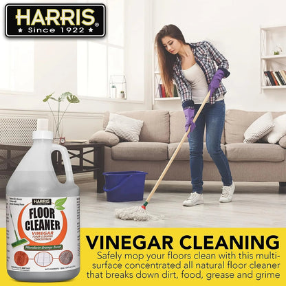 Harris Cleaning Vinegar, Mandarin Fragrance 128 Fl. Oz. Gallon